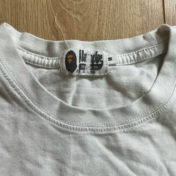 A BATHING APE 1ST CAMO COLLEGE TEE Size M - Picture 9 of 15